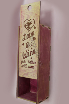 Деревянная коробка для винной церемонии арт.0741-001