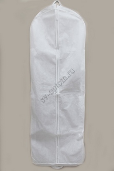 Чехол для платья белый с расширения (170*60см) арт. 038-007