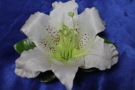 Лилия белая на присоске арт. 128-022