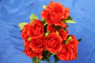 Букет розы красные 9 голов арт. 138-078