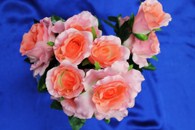 Букет розы розовые 9 голов арт.138-085
