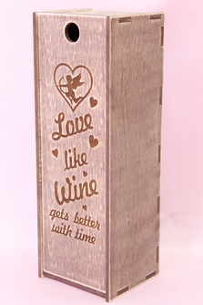 Деревянная коробка для винной церемонии арт.0741-008