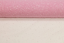 Фатин розовый с глиттером. Ширина 1,5м. Цена за 1м погонный арт.0029-012
