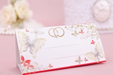 Рассадочные карточки на свадьбу В-241 (20 шт. в упаковке)