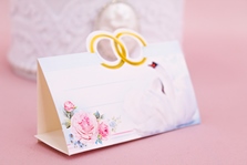 Рассадочные карточки на свадьбу В-248 (20 шт. в упаковке)