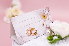 Рассадочные карточки на свадьбу В-145 (20 шт. в упаковке)