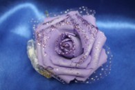 Браслет на резинке фиолетовый арт. 044-101