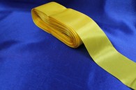 Лента атласная Цвет: Желтый 5см*50м арт. 134-099