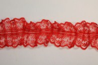 Кружево красное длина 20ярдов (18,3 метра) арт. 133-019