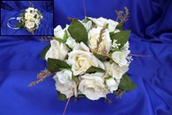 Букет дублер для невесты с айвори розами арт. 020-110