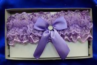 Подвязка кружевная Цвет: Фиолетово-сиреневый арт. 019-055