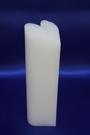 Свеча белая, Высота 20 см арт.059-007