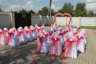 Бело-красная свадьба 108-009