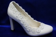 Свадебные туфли для невесты С-20 Цвет: Белый р.36-41 ВСЕ РАЗМЕРЫ