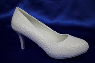 Свадебные туфли для невесты белые С-202 раз. 36-41