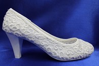 Свадебные туфли для невесты белые С-309 р.36-41