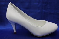 Свадебные туфли для невесты белые К-20М р.33-35 ВСЕ РАЗМЕРЫ