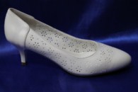 Свадебные туфли для невесты белые К-151р.36-40 ВСЕ РАЗМЕРЫ