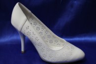 Свадебные туфли для невесты белые К-151/1 р.35-39 ВСЕ РАЗМЕРЫ