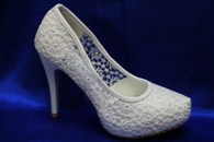 Свадебные туфли для невесты белые К-216 р.36-41 ВСЕ РАЗМЕРЫ