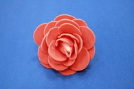 Латексный цветок Красный (65-70 мм) арт. 139-025