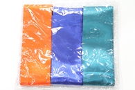 Ленты атласные 3 шт по 3 метра (оранжевый, синий, бирюза). арт.1202-014