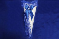 Кулечек для лепестков роз с синим бантиком арт. 084-008